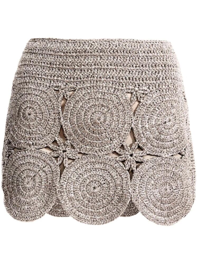 Simon Miller Beep Beep mini skirt - Grey Cover