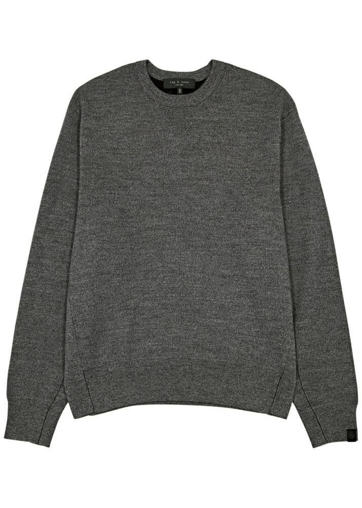 Rag & Bone York Wool-blend Jumper - Grey Cover