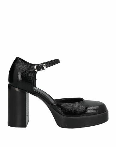 Ovye' By Cristina Lucchi Woman Pumps Black Soft Leather Cover