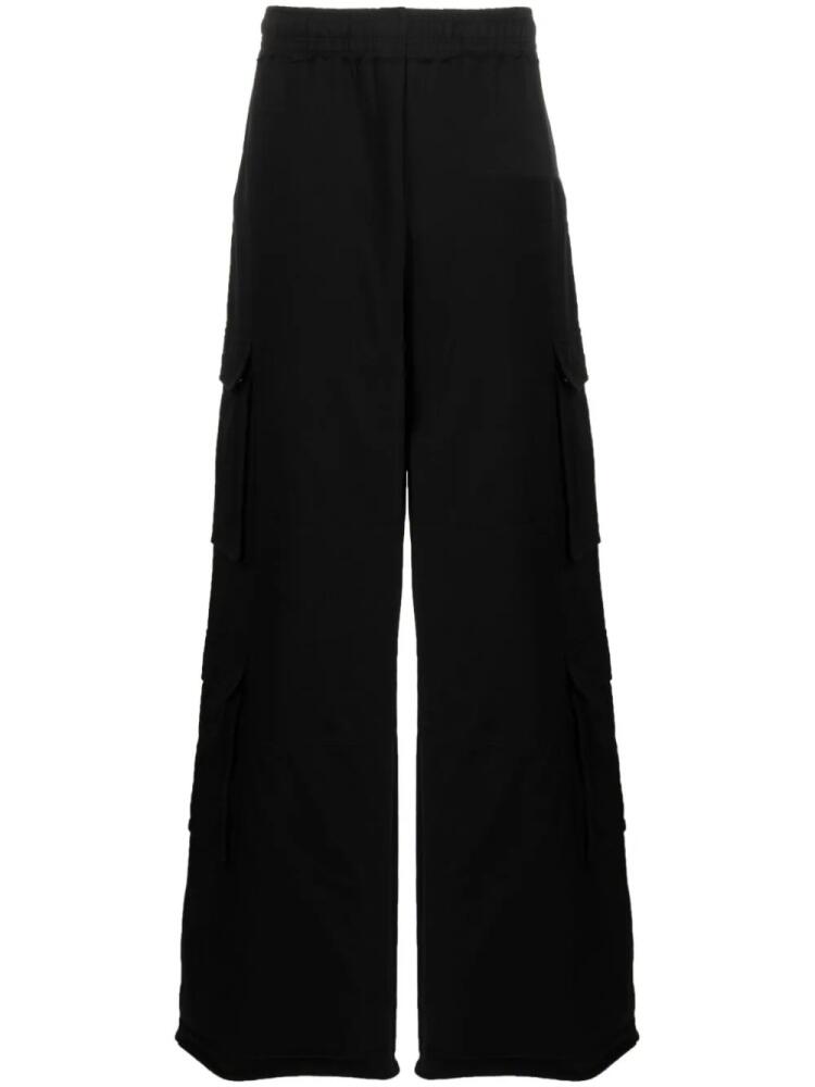 VETEMENTS cargo cotton track pants - Black Cover