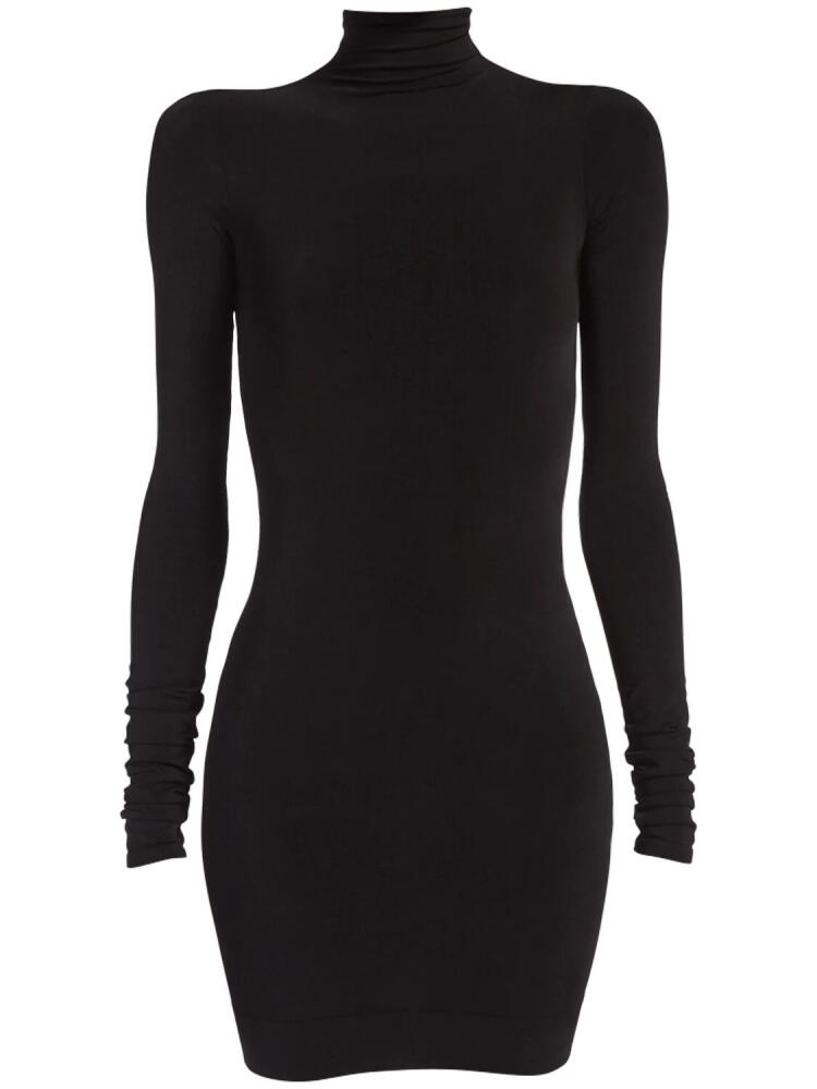 BALENCIAGA Seamless Nylon Blend Mini Dress Cover