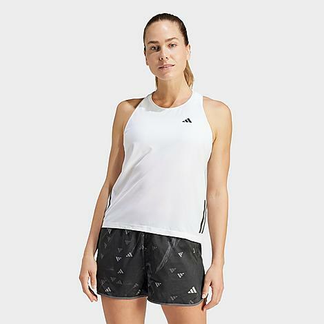 Adidas Women's Own The Run Basic Tank Top in White/White Cover