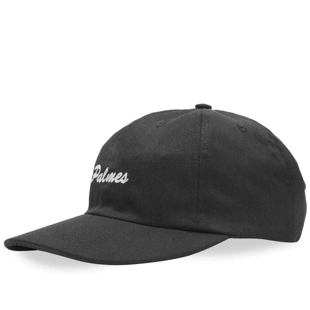 Palmes Men's Alley 6-Panel Cap in Black Cover