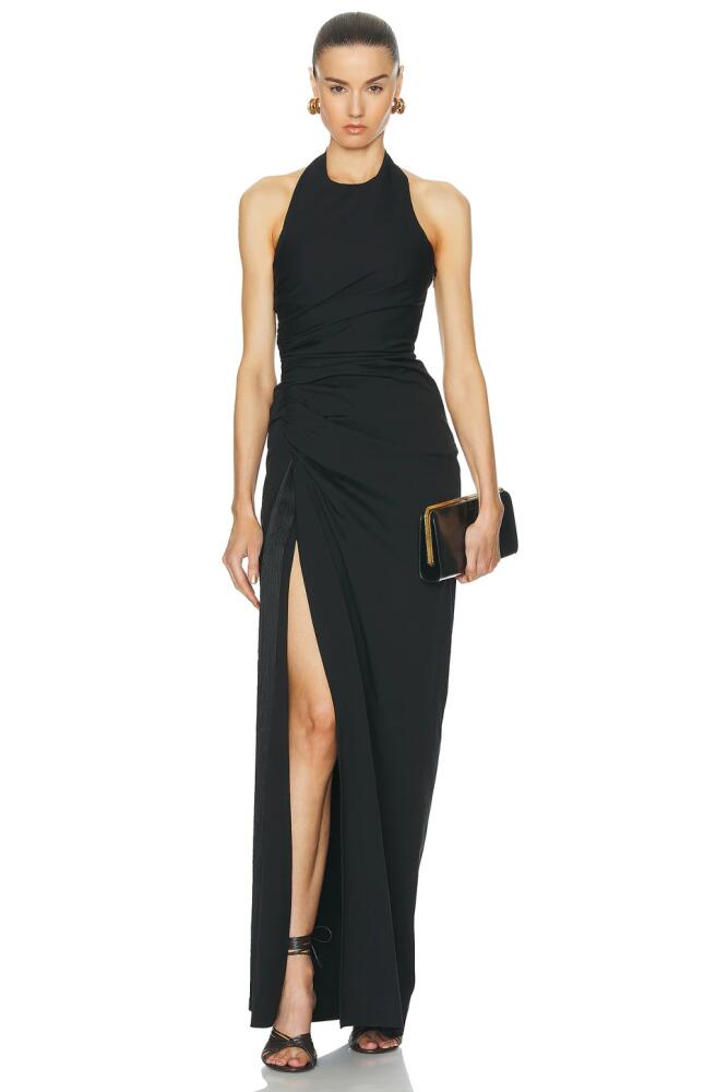 Ferragamo Maxi Dress in Black Cover