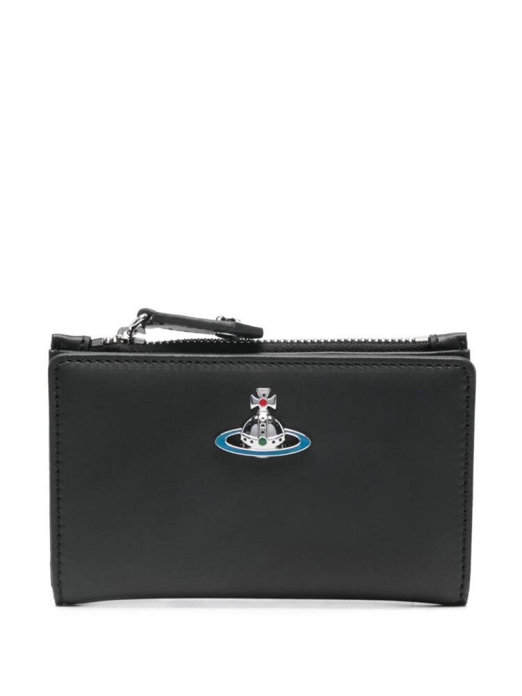 Vivienne Westwood flap card holder - Black Cover