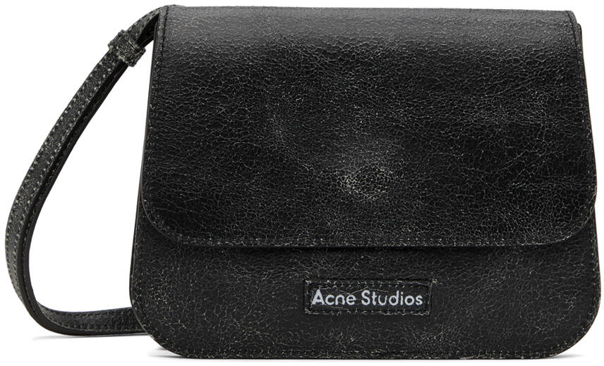 Acne Studios Black Platt Crossbody Bag Cover