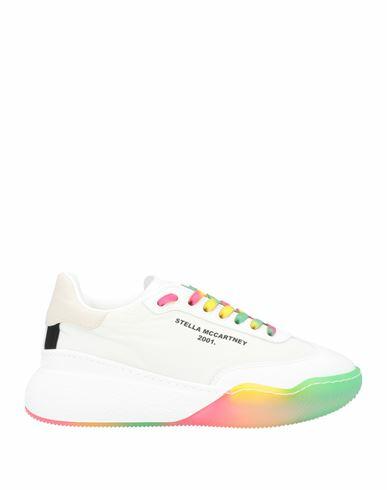 Stella Mccartney Woman Sneakers White Recycled polyester Cover