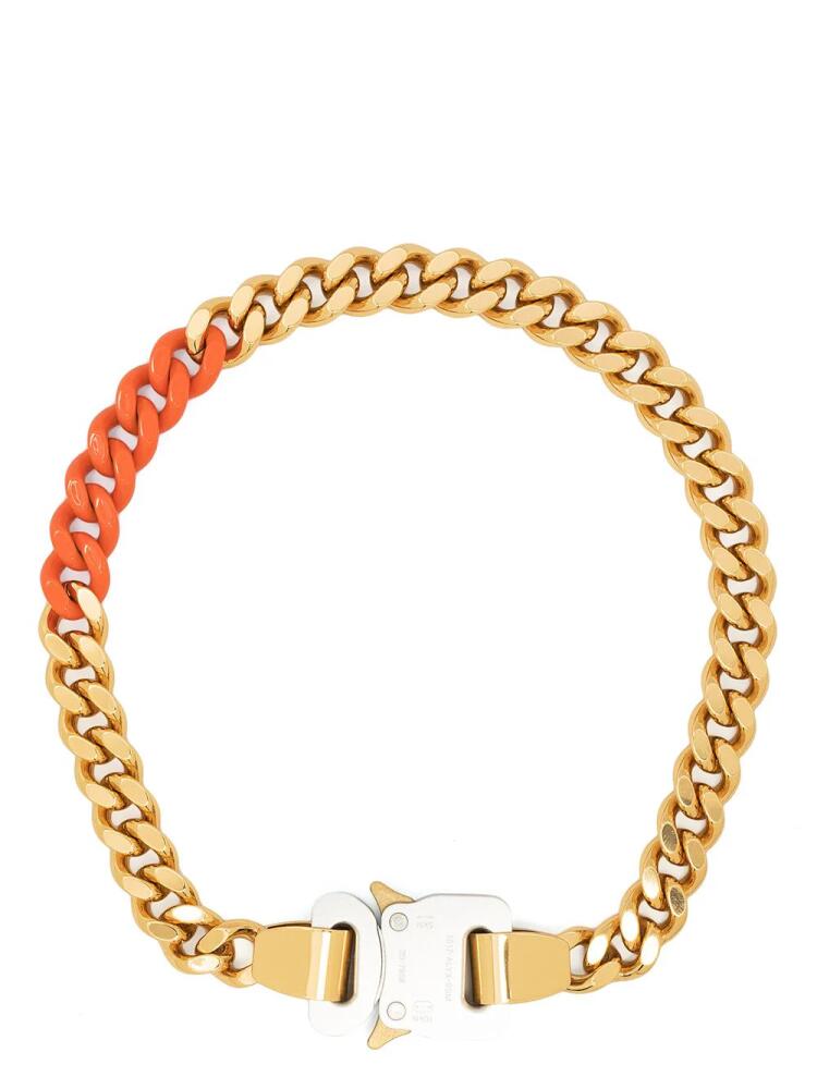 1017 ALYX 9SM curb chain buckle necklace - Gold Cover