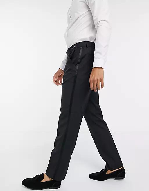 Ted Baker Marliet slim fit dinner pants-Black Cover