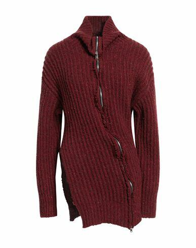 Marni Woman Cardigan Burgundy Recycled wool, Recycled polyamide, Viscose Cover