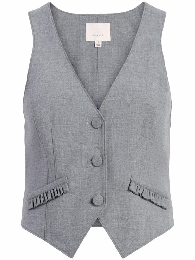 Cinq A Sept Bane vest - Grey Cover