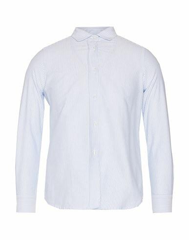 B. d.baggies Man Shirt Sky blue Size 17 ½ Cotton Cover