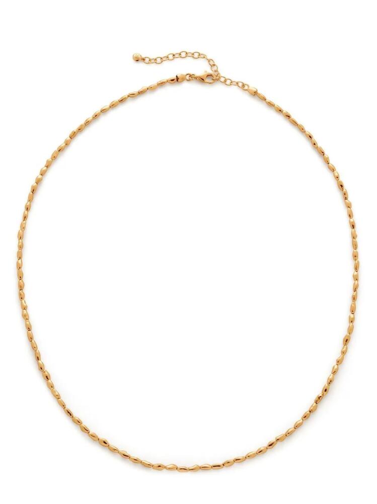 Monica Vinader Mini Nugget necklace - Gold Cover