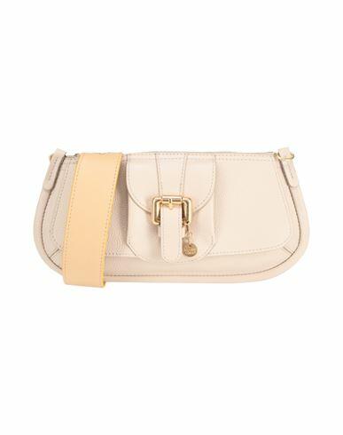 See By Chloé Lesly Shoulder Bag Woman Shoulder bag Beige Bovine leather Cover