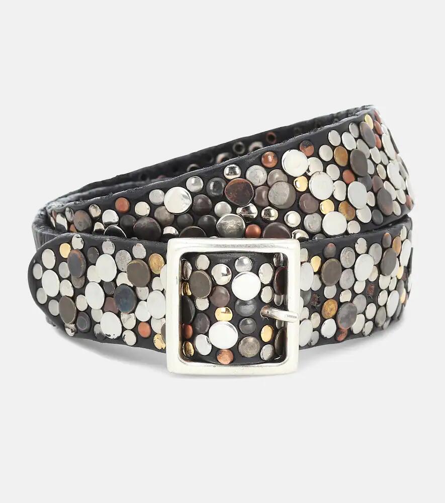 Golden Goose Studded leather belt Cover