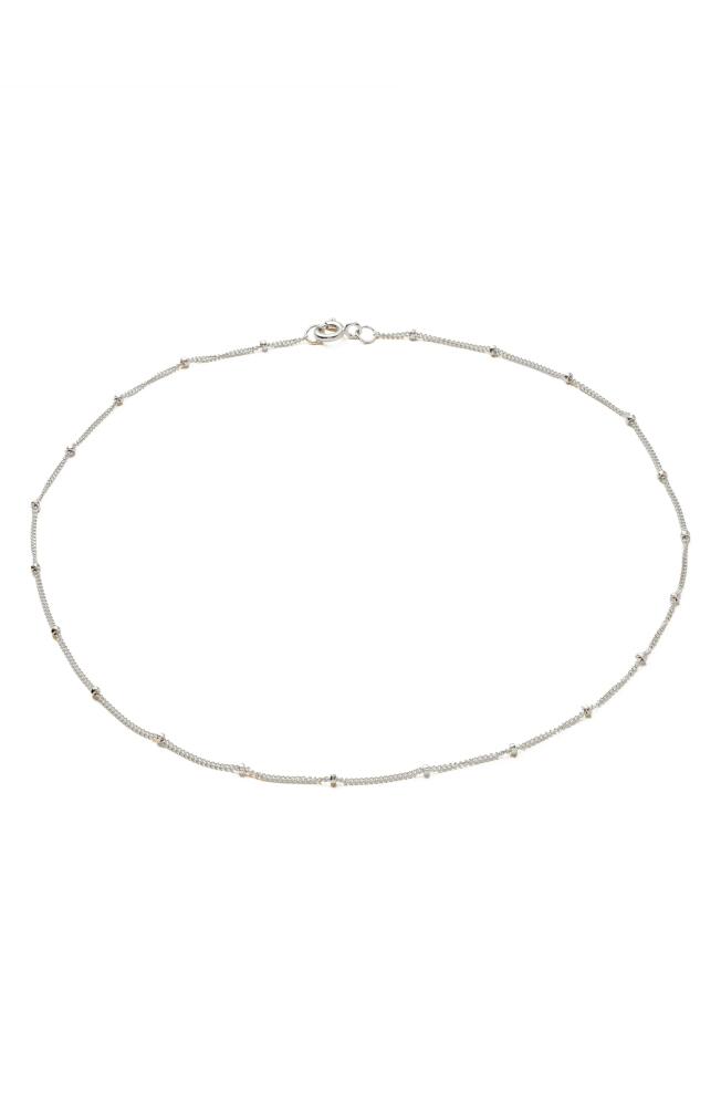 MADE BY MARY Satellite Chain Necklace in Silver Cover