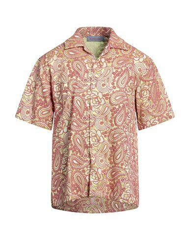 Bluemarble Man Shirt Light yellow Polyester Cover