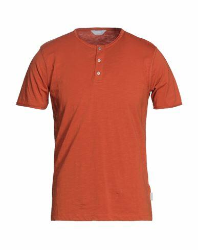 Sseinse Man T-shirt Rust Cotton Cover