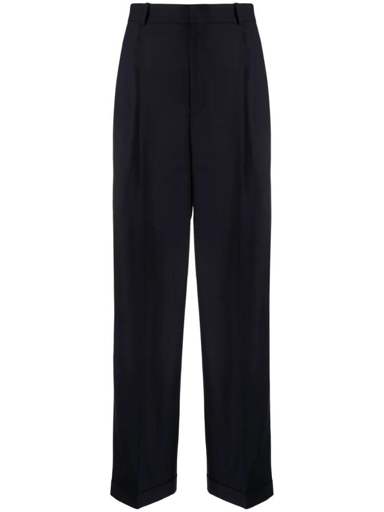 Polo Ralph Lauren stretch-wool straight-leg trousers - Blue Cover