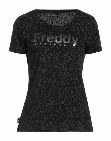 Freddy Woman T-shirt Black Cotton Cover