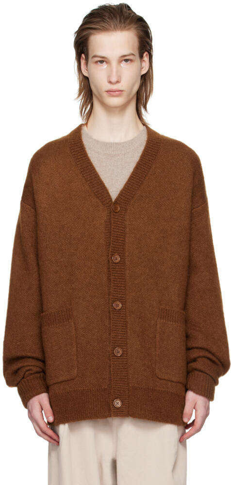 The Frankie Shop Brown Lucas Cardigan Cover