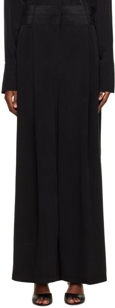 CAMILLA AND MARC Black Olivier Trousers Cover