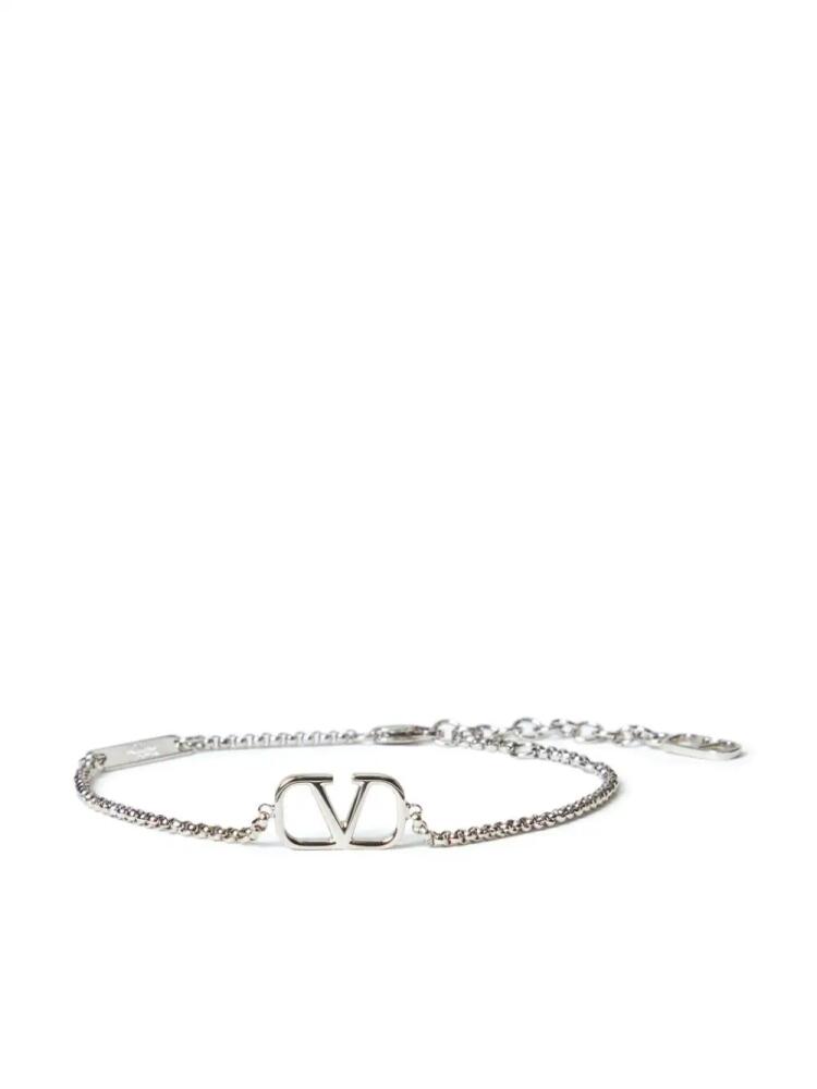 Valentino Garavani VLogo Signature chain bracelet - Silver Cover