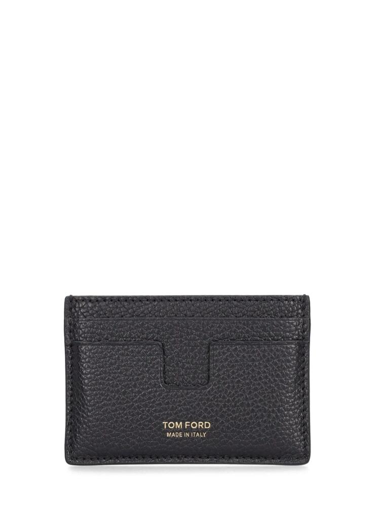 TOM FORD Soft Grain Leather Card Holder Cover