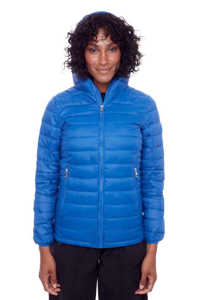 Alpine North YOHO LADIES - Vegan Down Lightweight Packable Puffer Jacket & Bag in Cobalt Cover