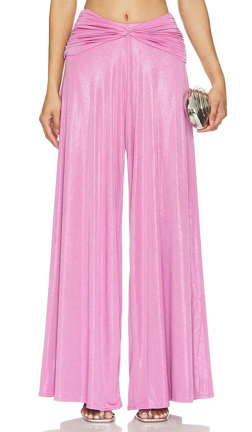 PatBO Wide Leg Pant in Purple Cover