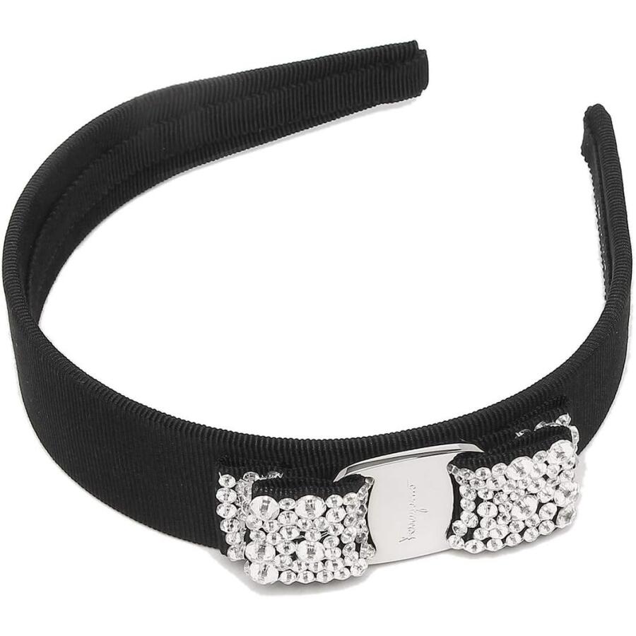 Ferragamo Vara Bow Crystal Headband Cover