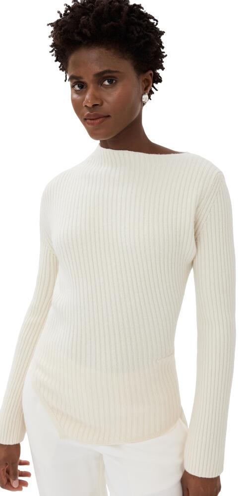 Róhe Twisted Ribbed Sweater Off White Cover