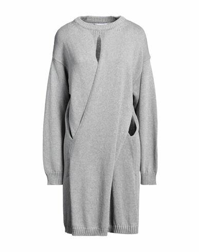 Jw Anderson Woman Mini dress Grey Cotton Cover