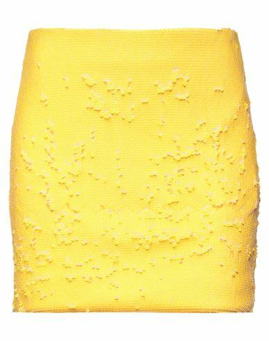 Vicolo Woman Mini skirt Ocher Polyester Cover