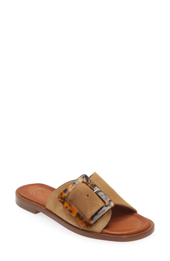 Penelope Chilvers Biarritz Buckle Sandal in Camel Cover