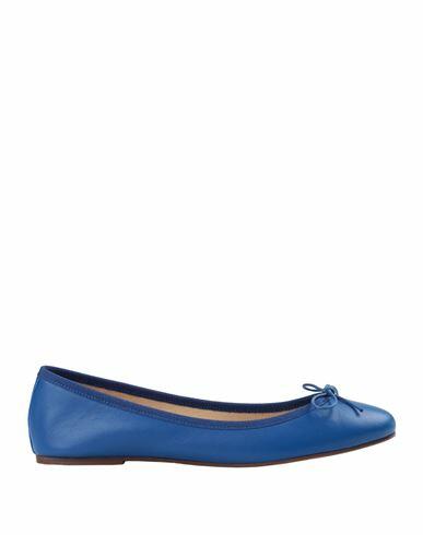 Ballerette Colonna Woman Ballet flats Bright blue Soft Leather Cover