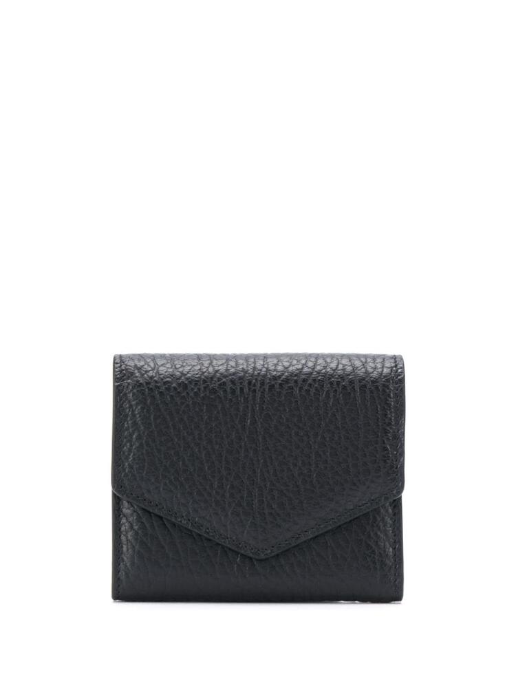 Maison Margiela leather envelope wallet - Black Cover