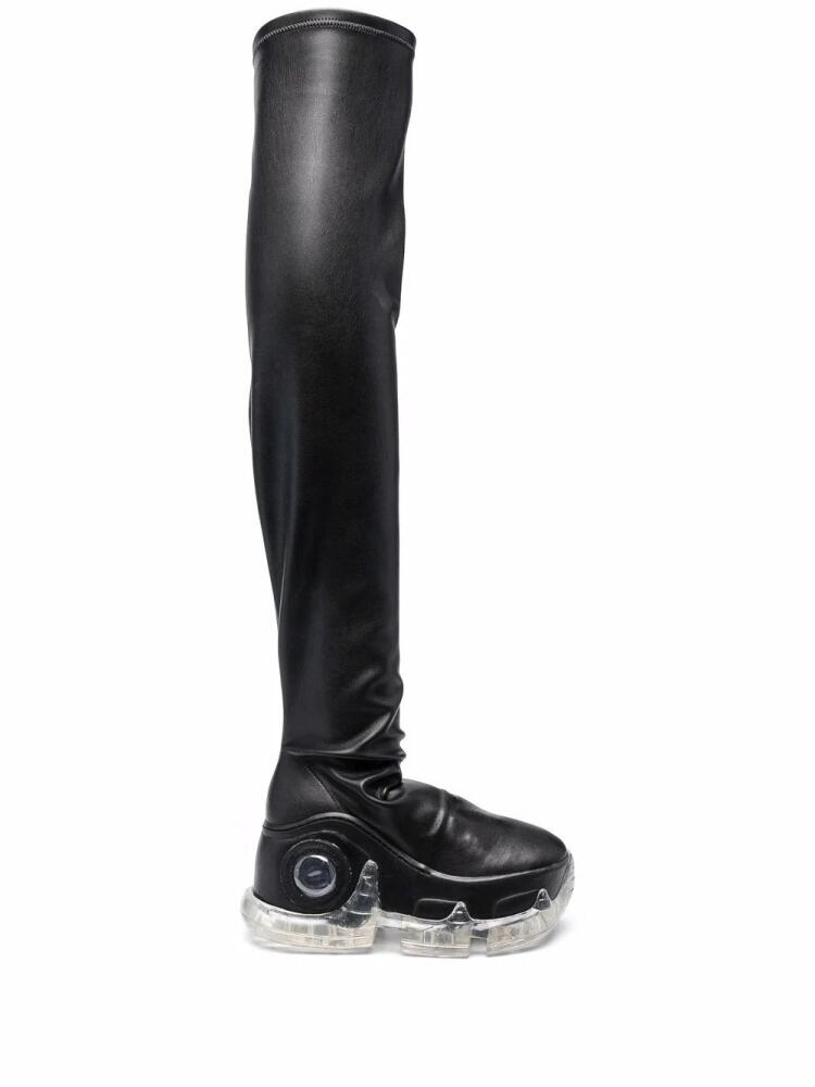 SWEAR Air Revive over-the-knee platform boots - Black Cover