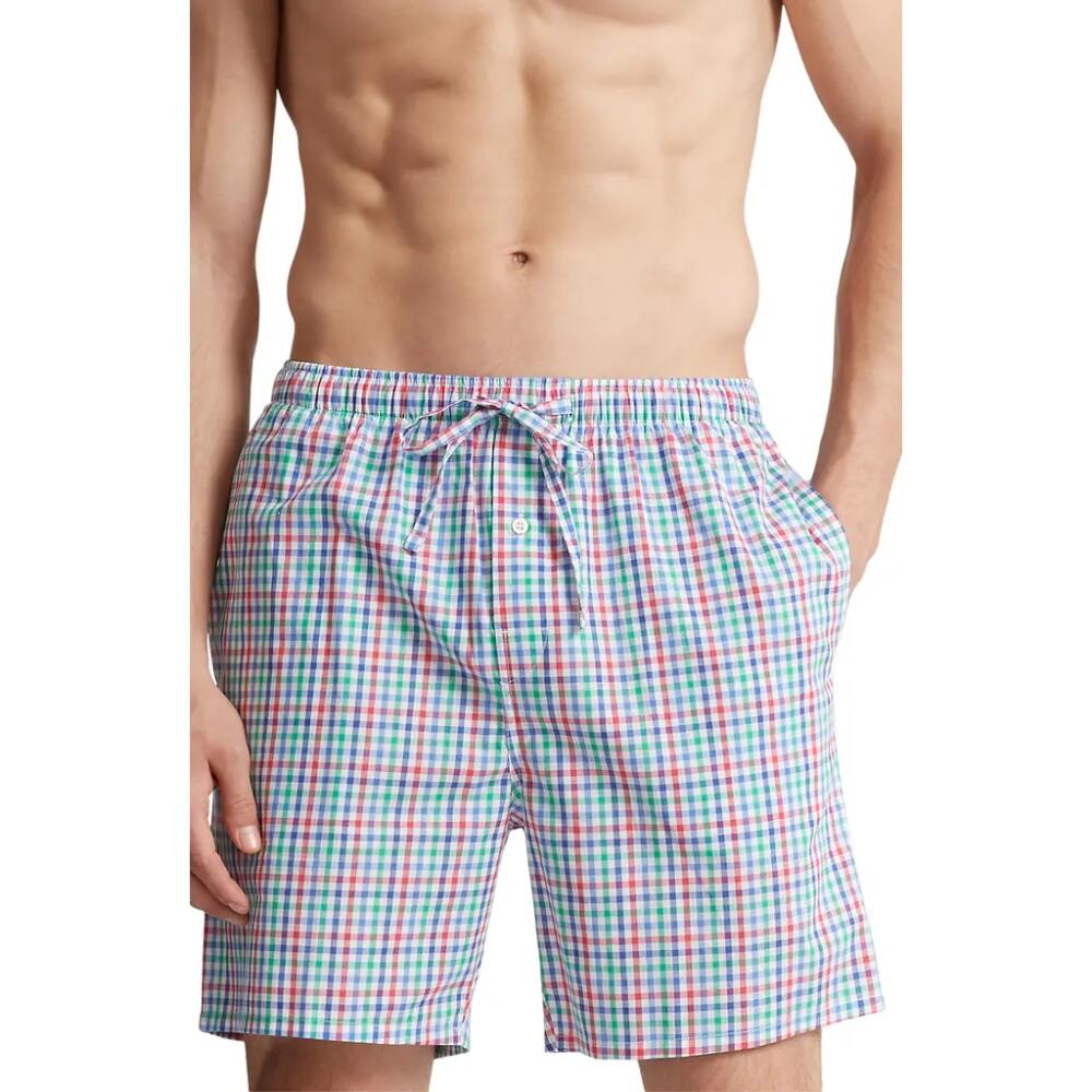 Polo Ralph Lauren Plaid Pajama Shorts in Fairway Plaid Cover