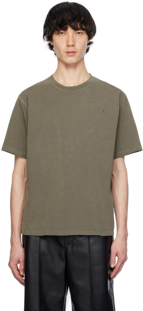 Nanushka Gray Reece T-Shirt Cover