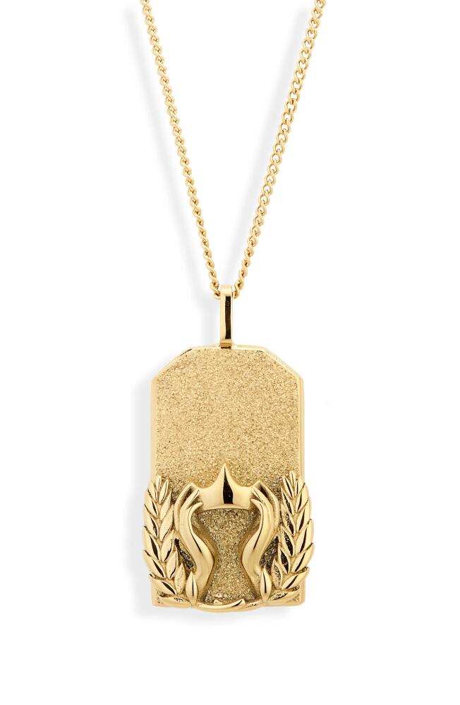 Jenny Bird Zodiac Pendant Necklace in Gold - Virgo Cover