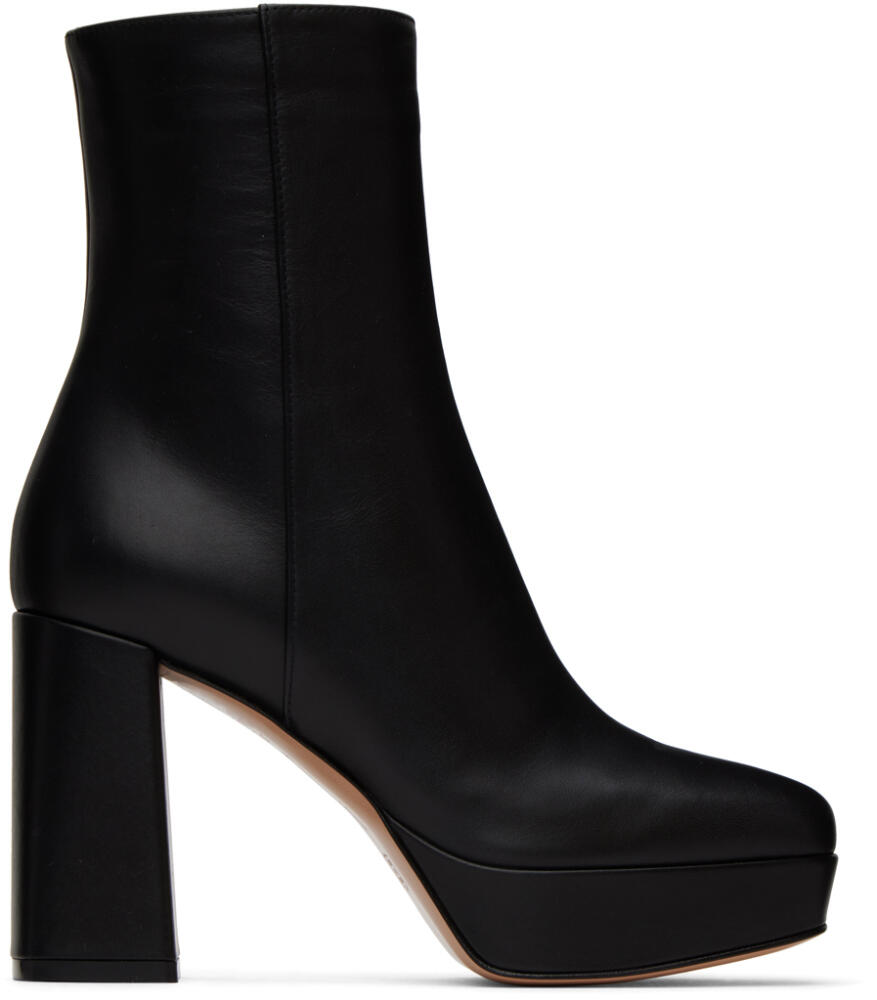 Gianvito Rossi Black Daisen Boots Cover