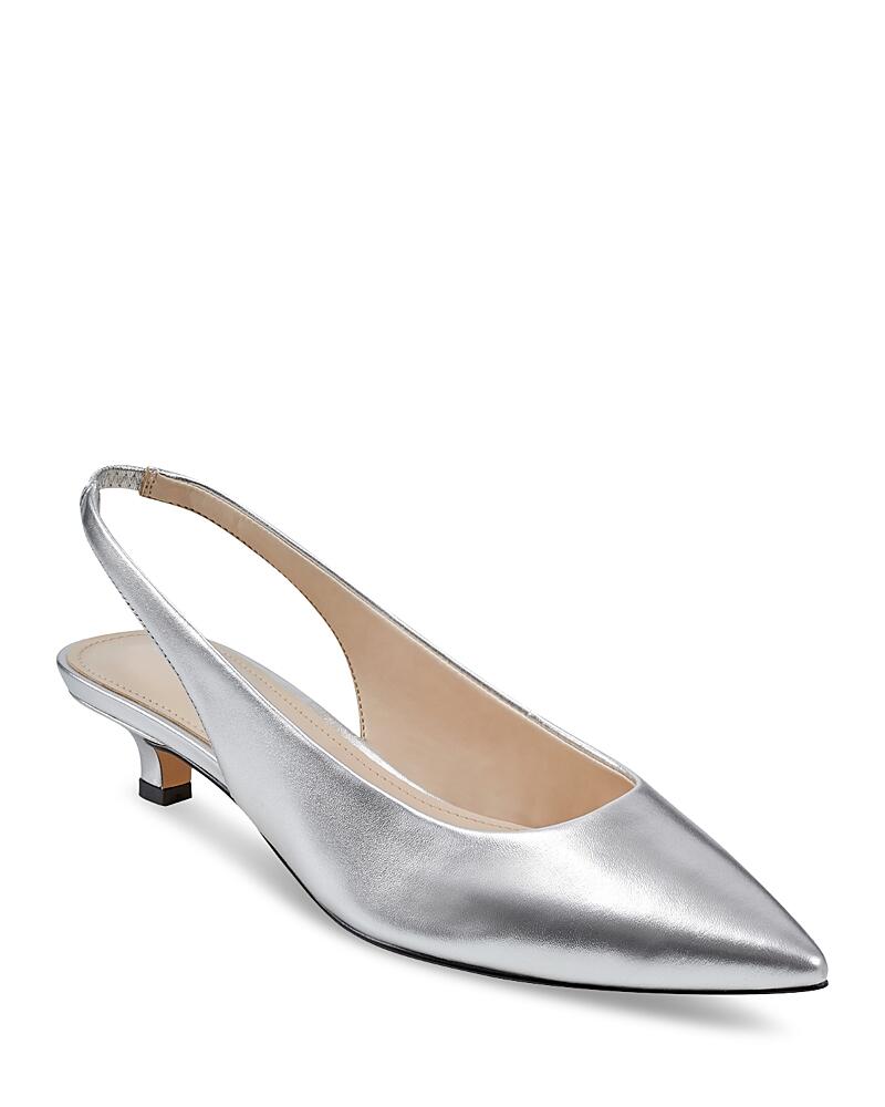 Marc Fisher Ltd. Women's Posey Pointed Toe Slip On Slingback Pumps Cover