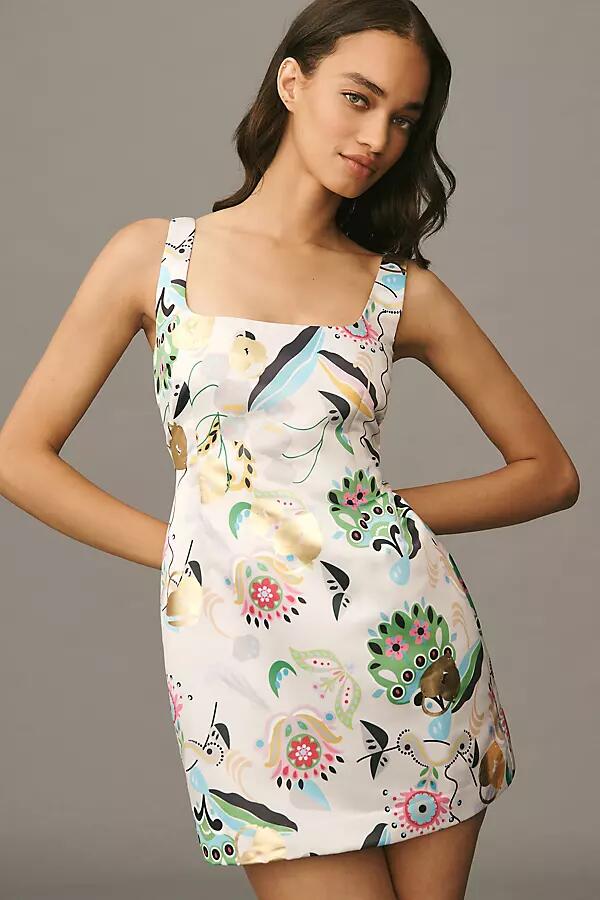 Cynthia Rowley Sleeveless Printed Mini Dress Cover