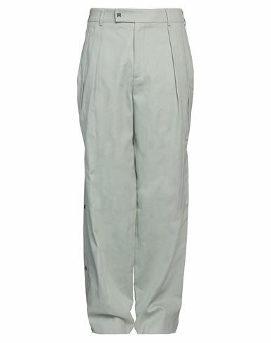 Amiri Man Pants Light green Cotton Cover