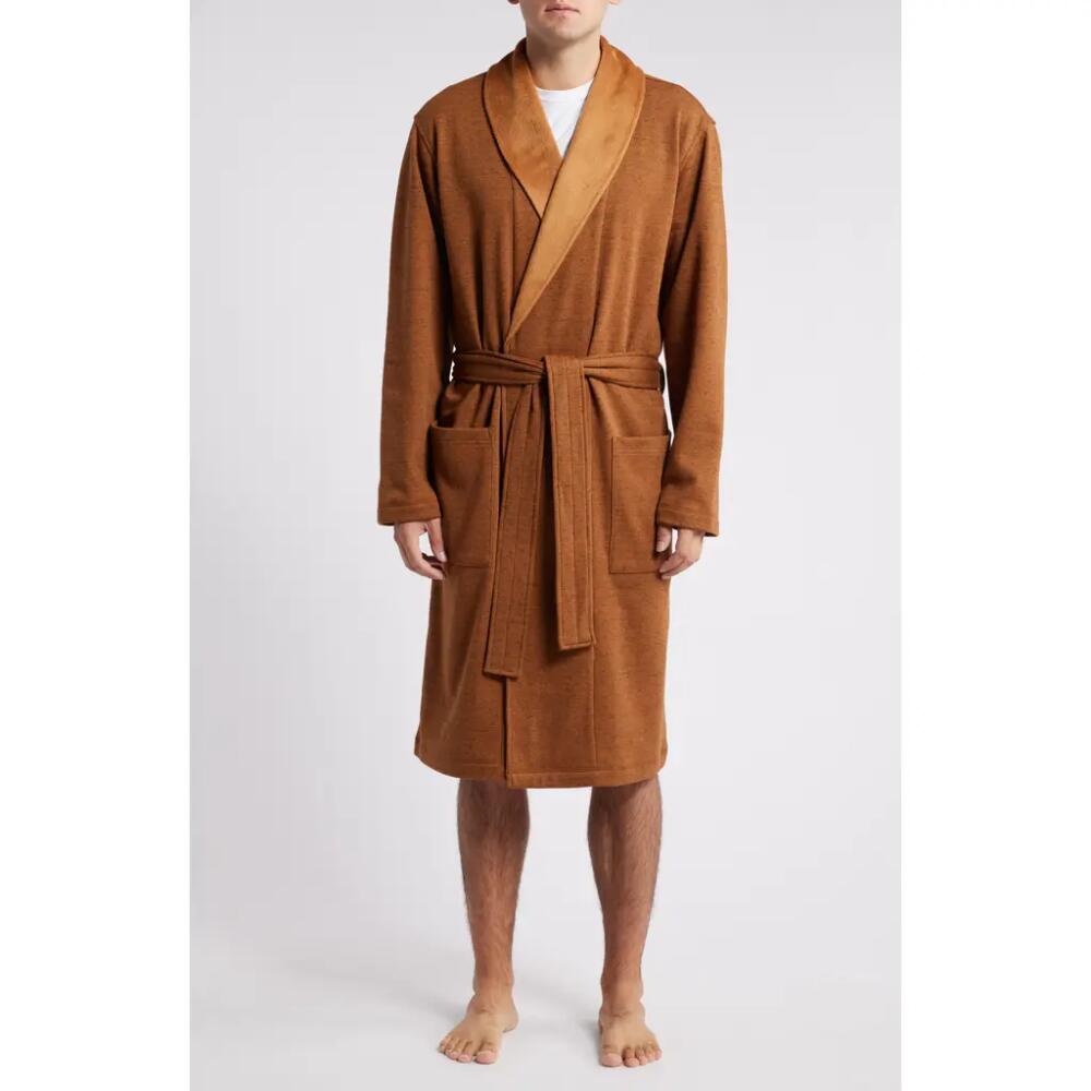 UGG(r) Robinson Robe in Hardwood Heather Cover