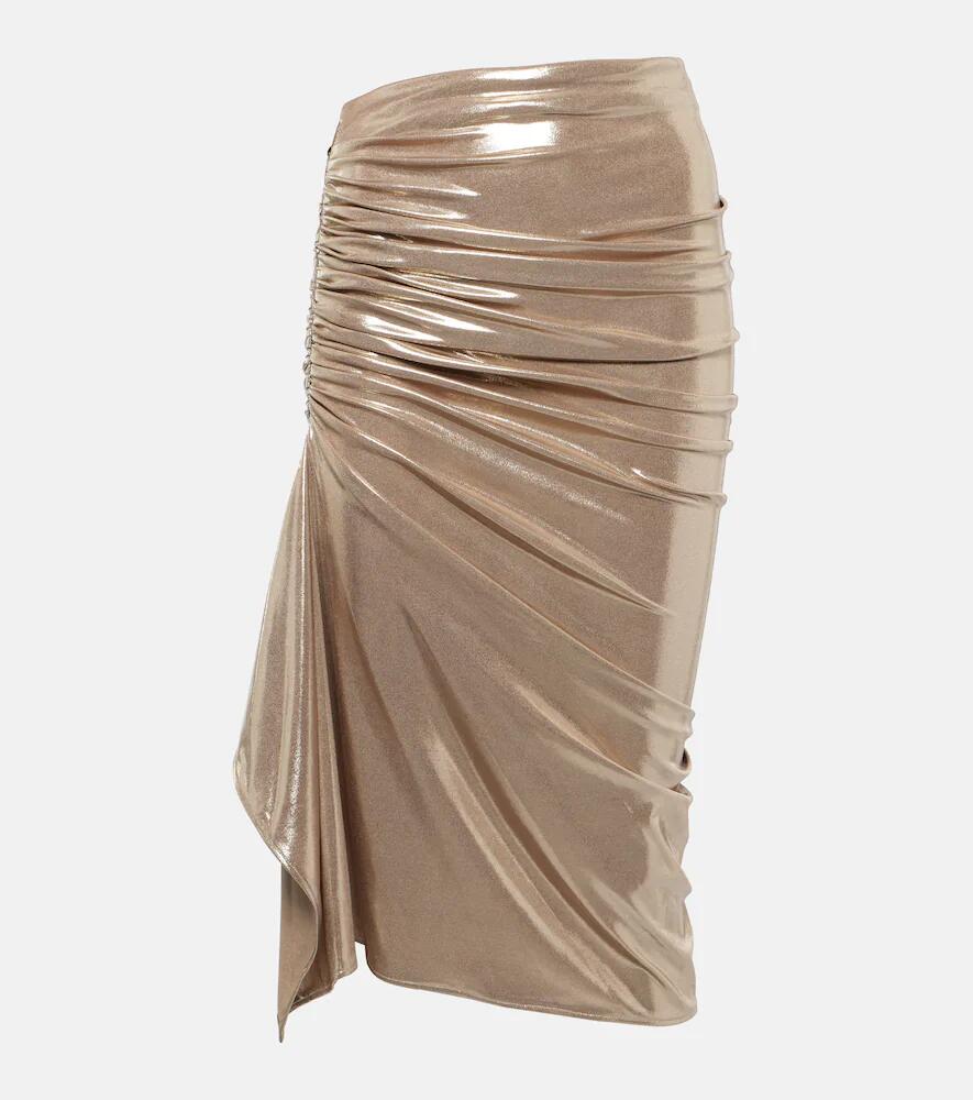 Maticevski Neroli ruched midi skirt Cover