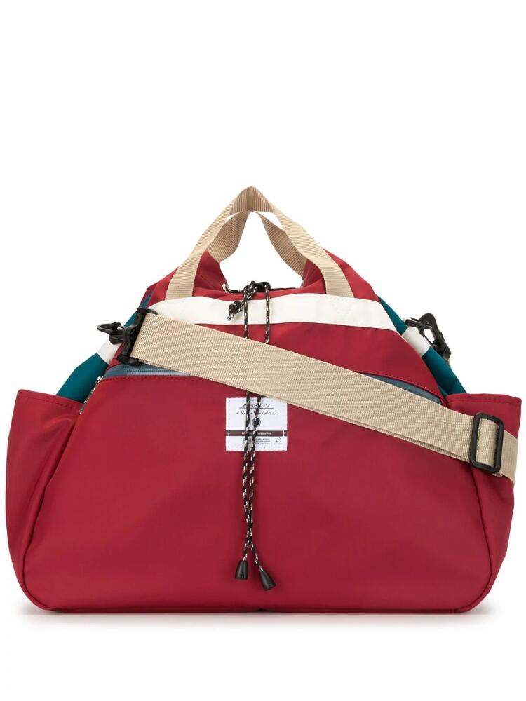 As2ov twill drawstring shoulder bag - Red Cover