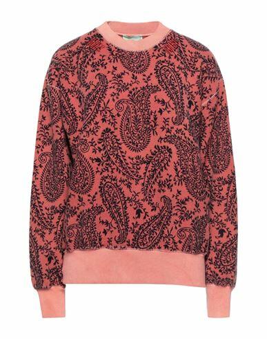 Aries Woman Sweatshirt Coral Cotton Cover