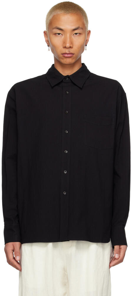 COMMAS Black Relaxed Shirt Cover